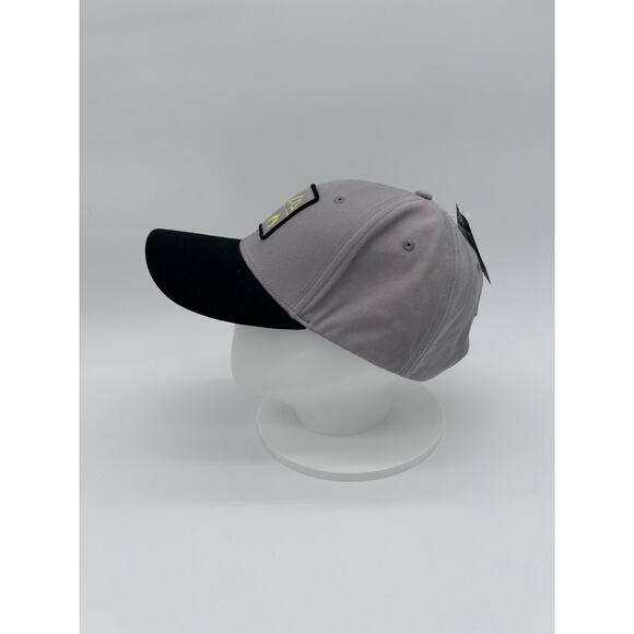 Alpine Design Strapback Hat Adjustable NWT Gray and Black With Logo - Picture 3 of 5